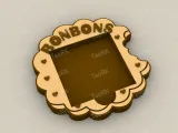 Post-It, Sticky Note Holder candy sweet chocolate cookie-1