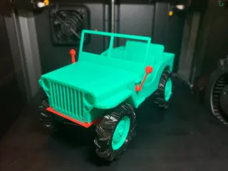 WILLYS JEEP - Fully printable