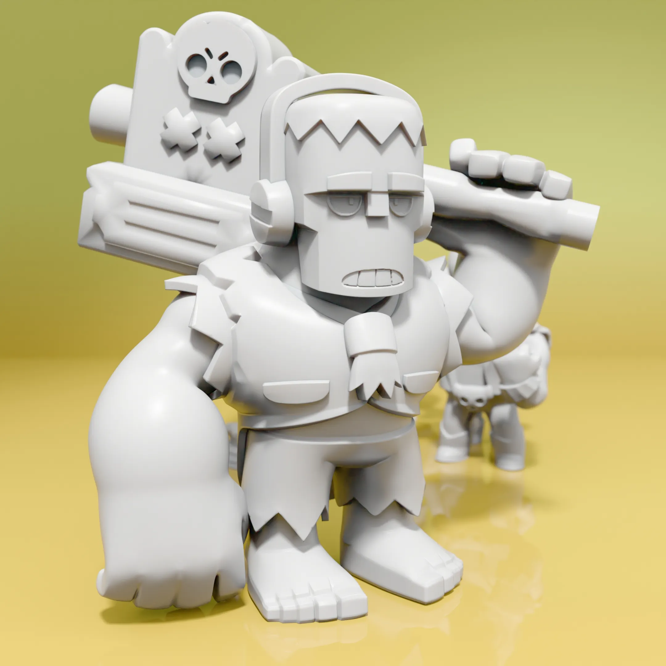 Brawl Stars Collection: Dynamike, Crow, Bull, Frank, and Pen
