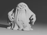 Slimer the ghost (halloween)-1