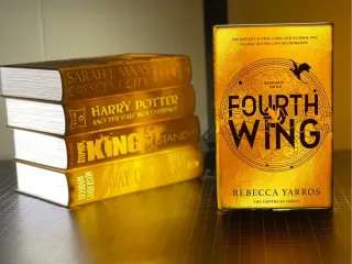 Lithopane Book - Fourth Wing