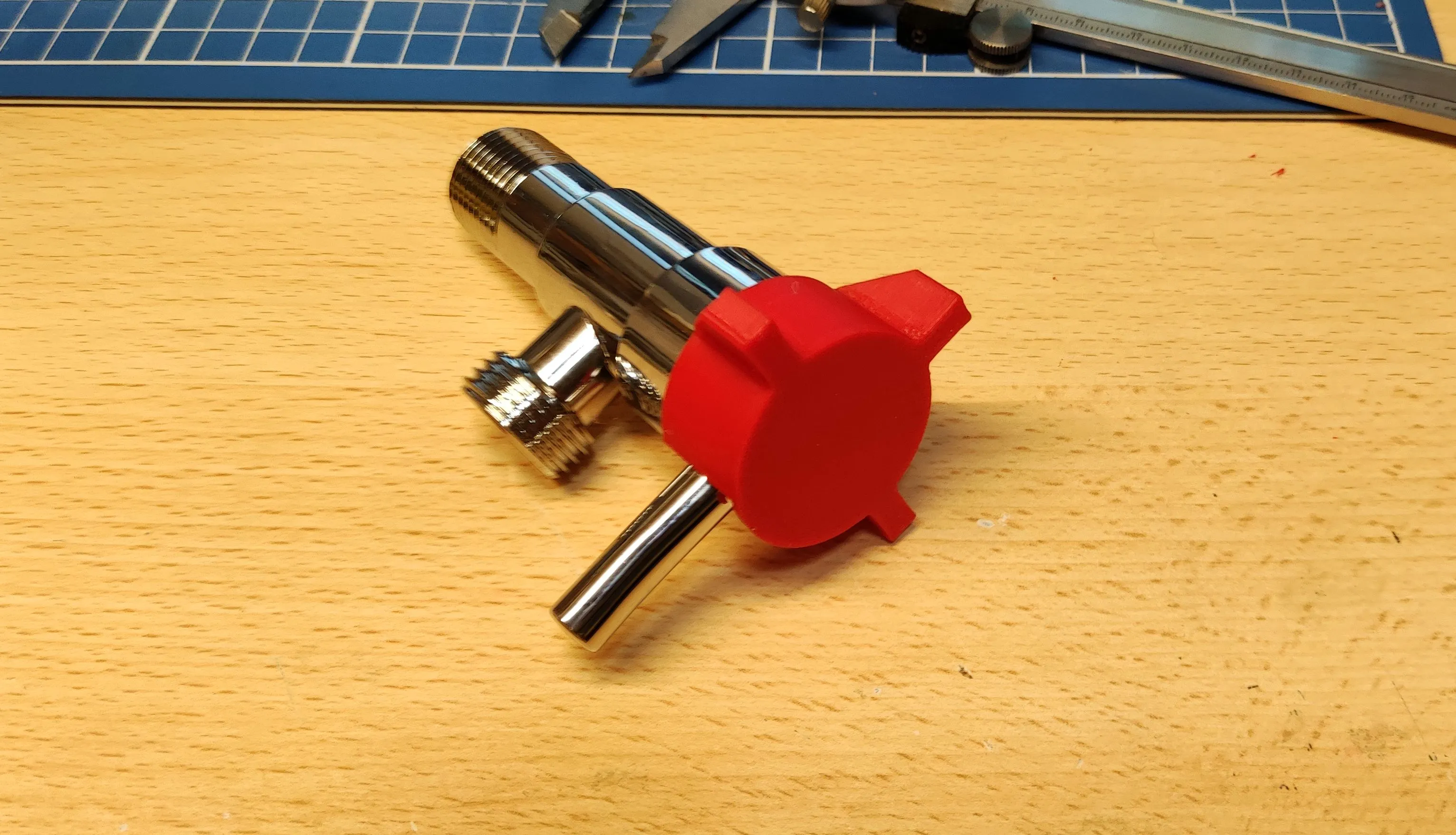 Maniglie Controllo Temperatura Maniglie Termostatiche Per Doccia E Vasca - Set 2 Pezzi, Cromate, Con Marcature Temperatura Maniglia Per Doccia