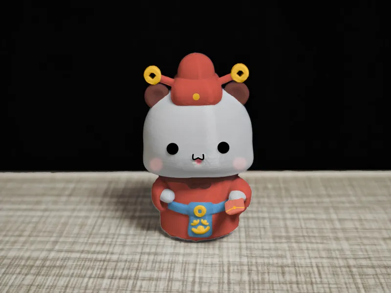 Couple Bear-God of Wealth_Yier