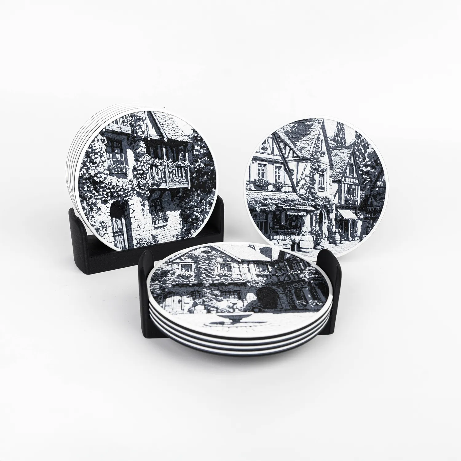 Medieval Town Coasters