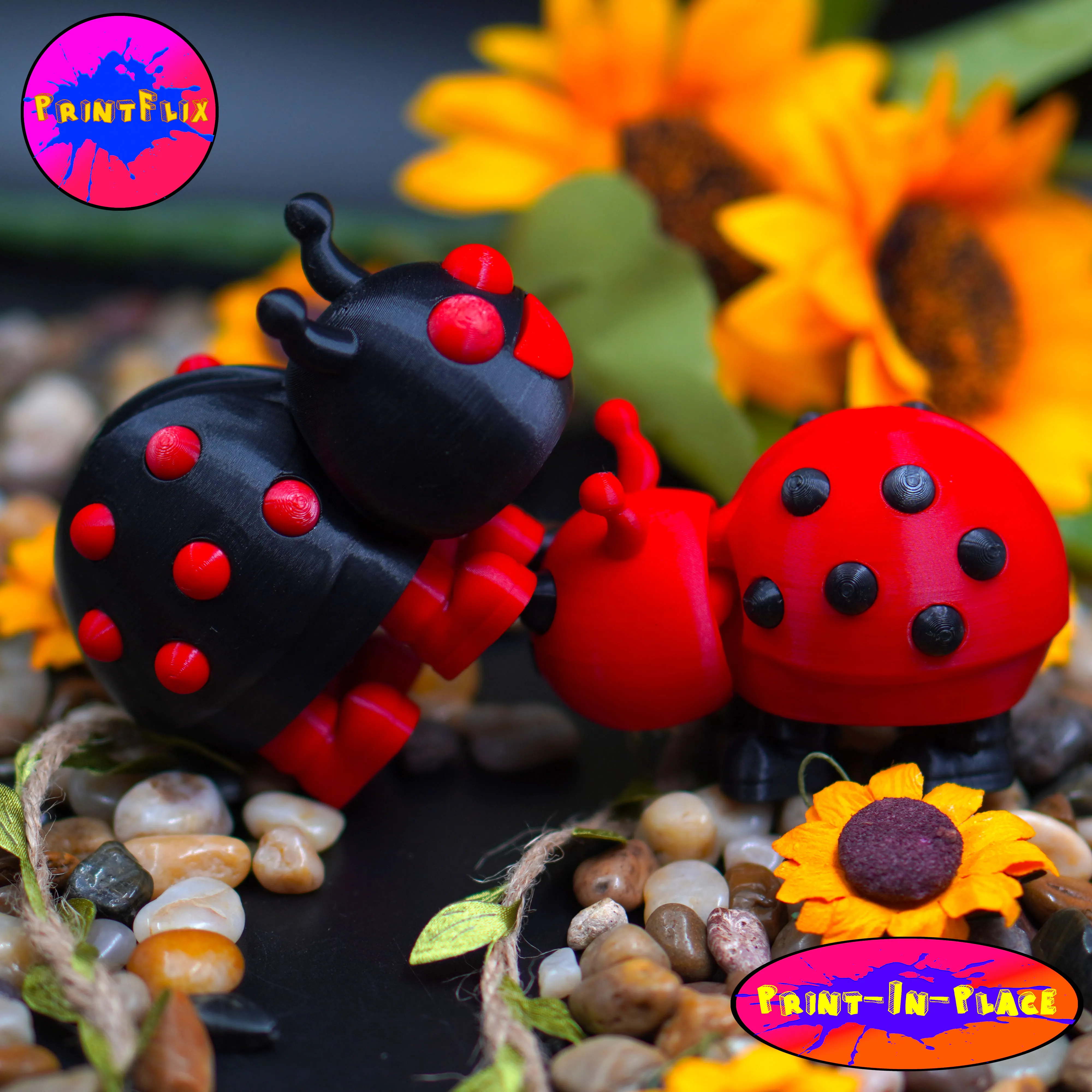 SIMPATICA COCCINELLA FLESSIBILE