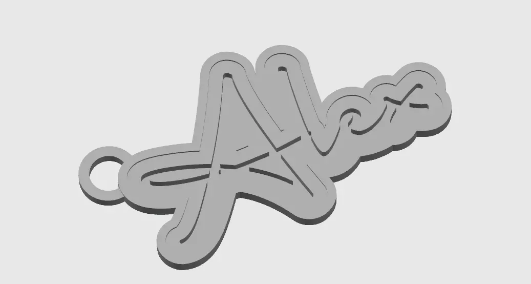 Keychain name Alex