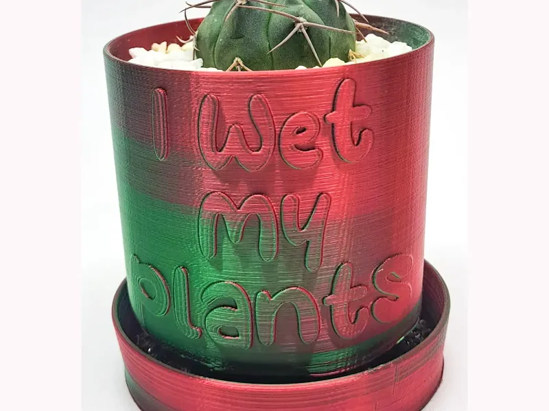 Punny Planter 10 - I wet my plants