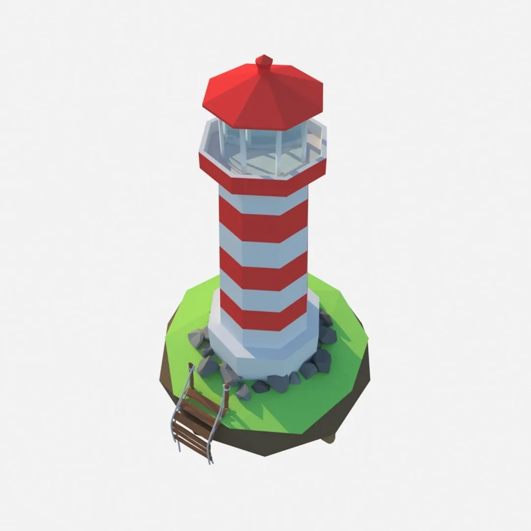 Lighthouse LowPoly