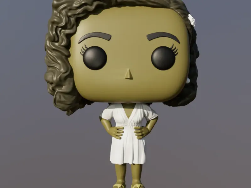 Funko Mujer con vestido