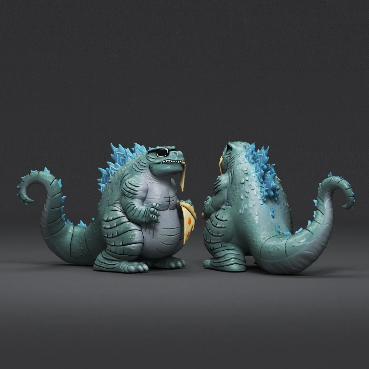 Граффити Годзиллы -GODZILLAXKONG-