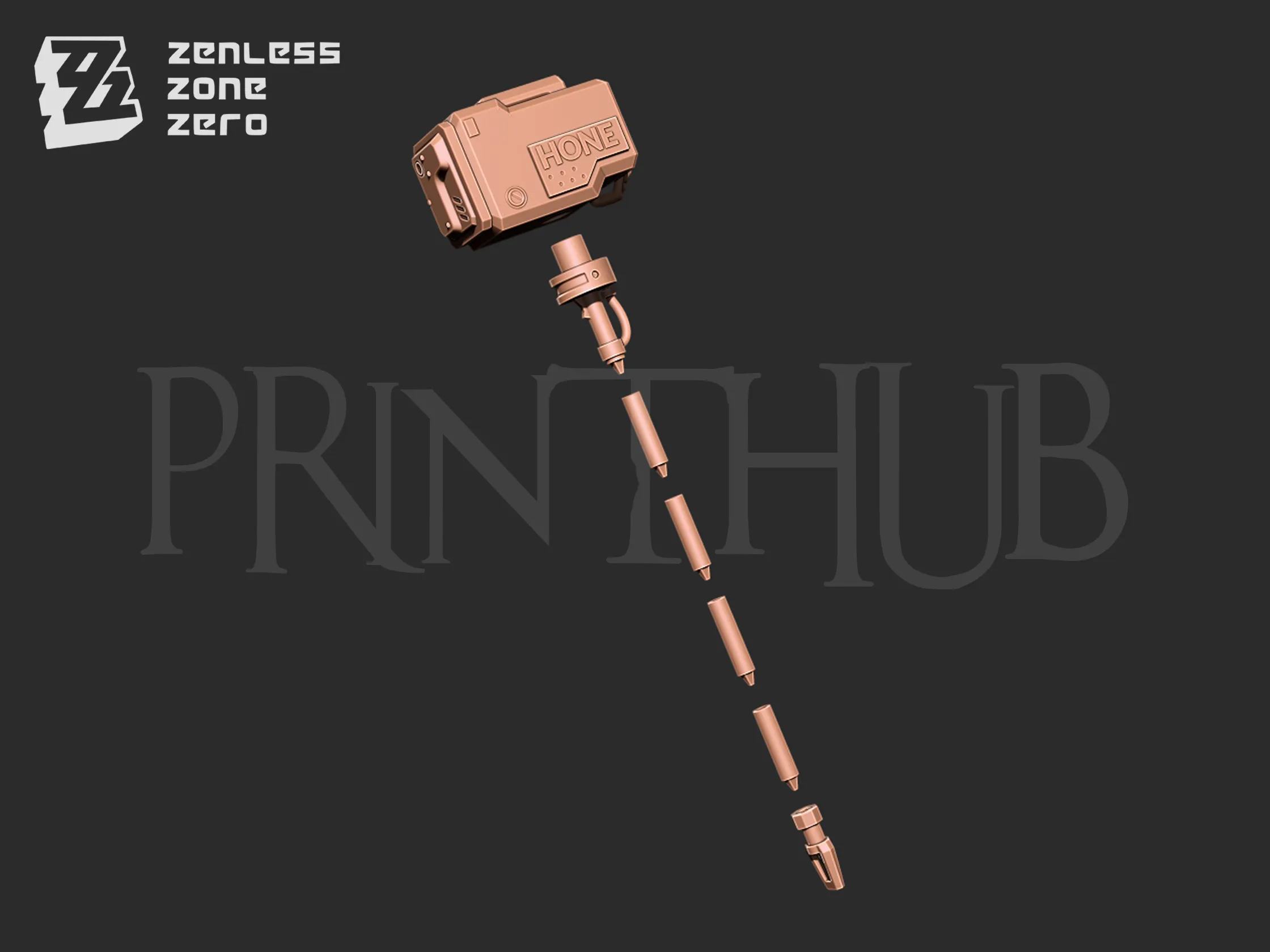 Koleda Belobog Hammer Weapon from Zenless zone zero