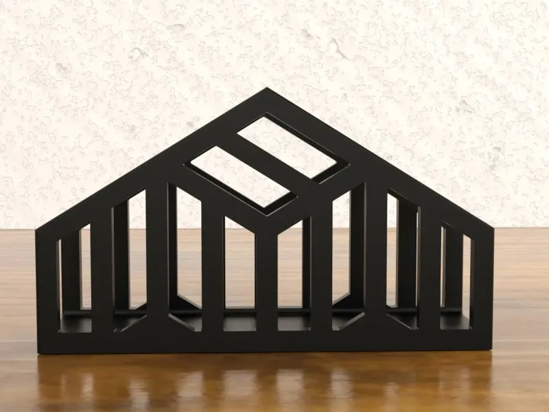 Modern House Napkin Holder