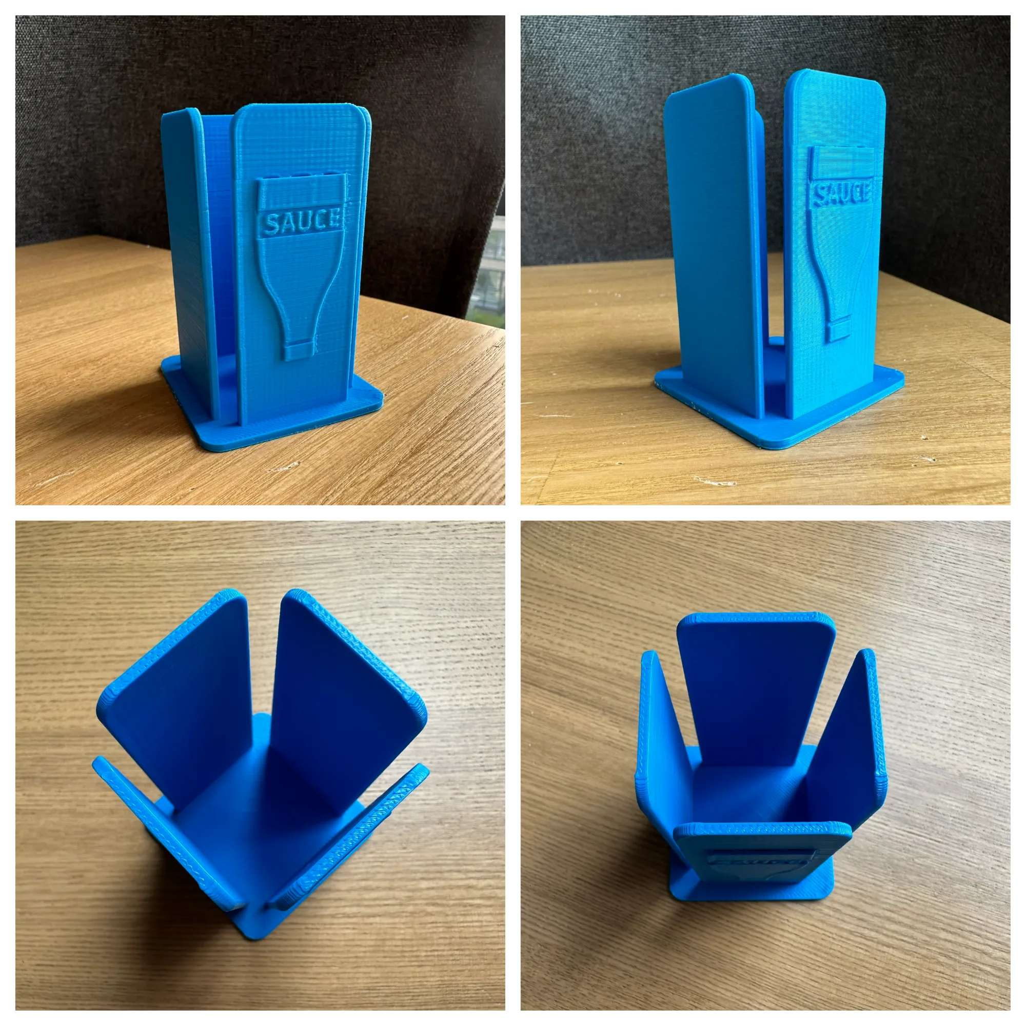 Inverted bottle holder