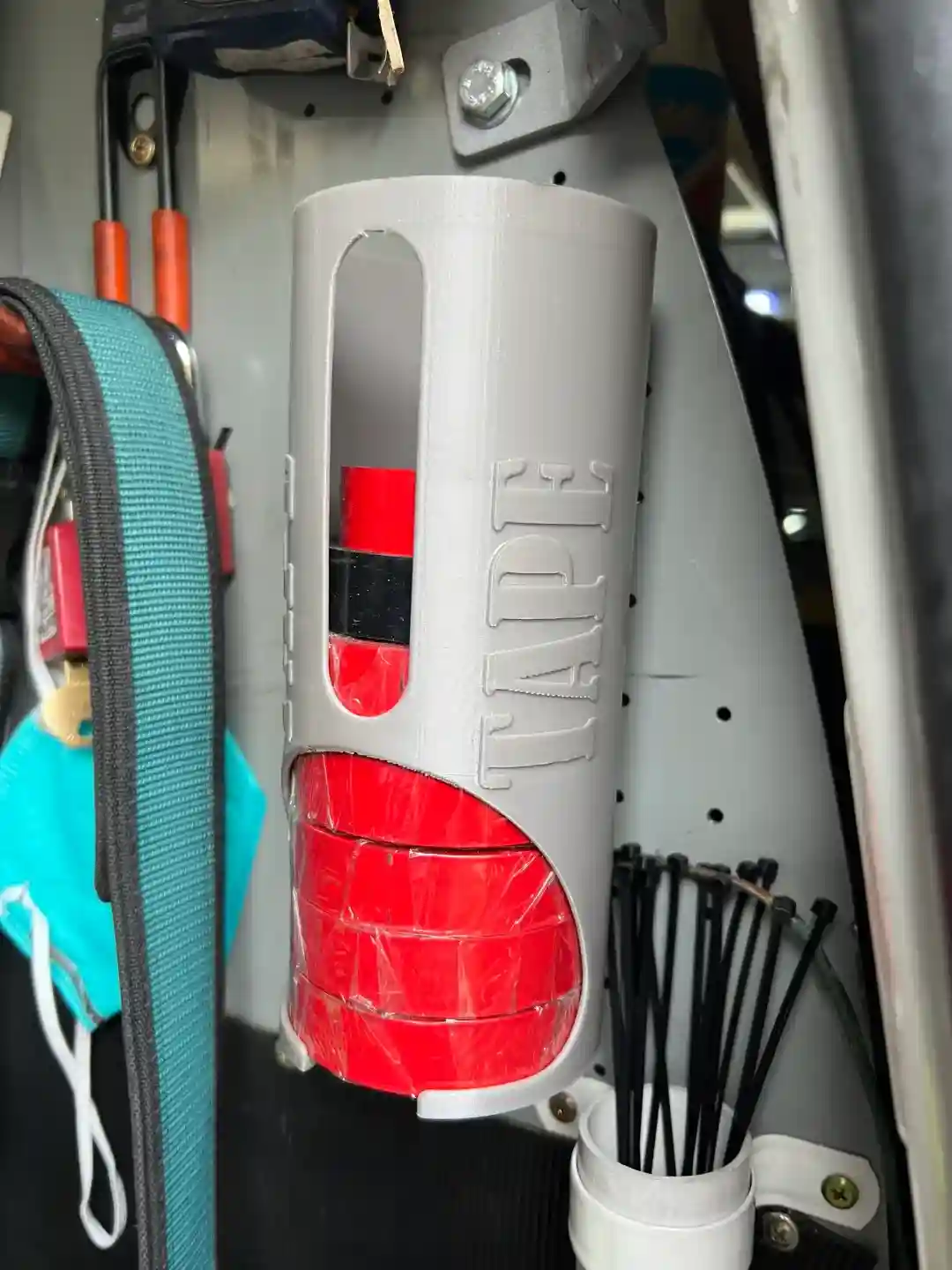 Electrical tape holder