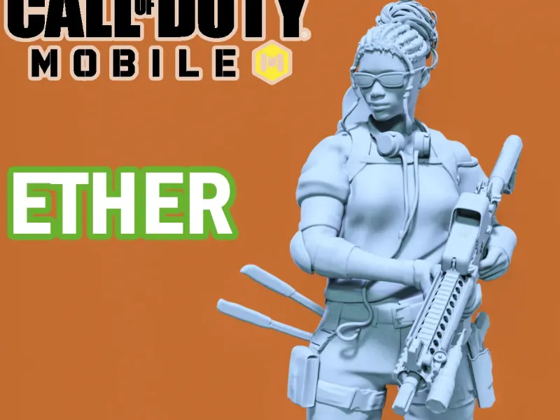 CALL OF DUTY - ETHER-Soldat - 3D-Druck