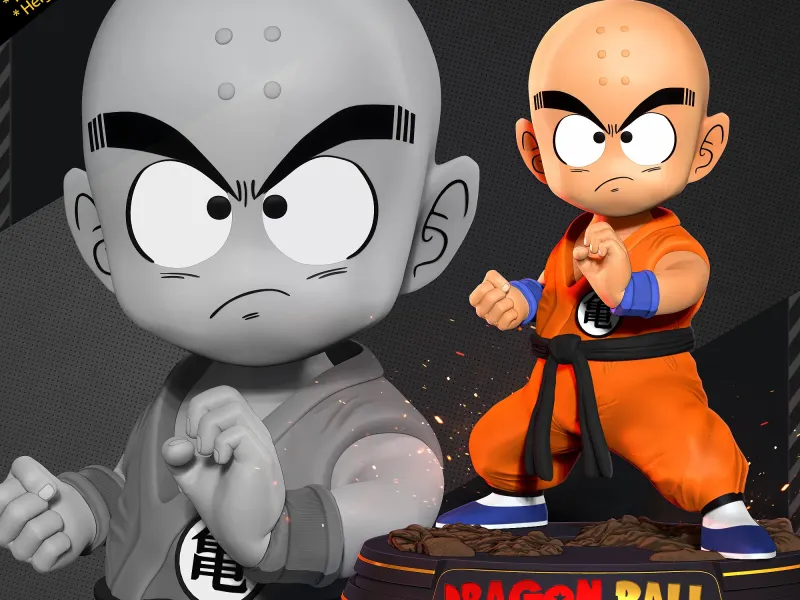 Krillin - Ready to fight