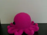Cute Knitted Bubble Octopus -3D Printed Desk Buddy-3