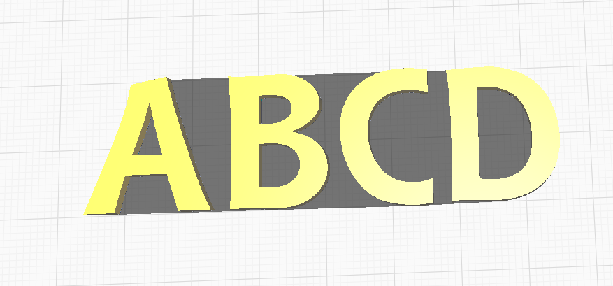 Letters A-Z | 3D models download | Creality Cloud