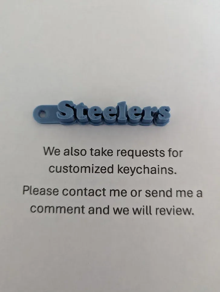Pittsburgh Steelers Keychain