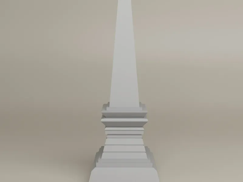 Egyptian Obelisk Decoration