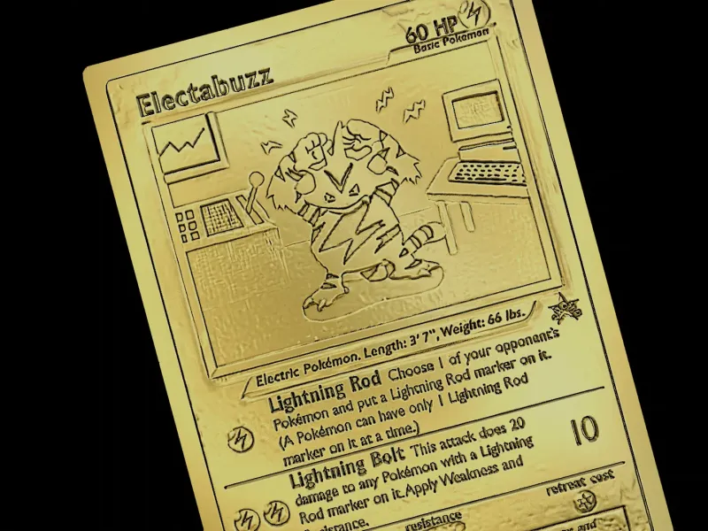Electabuzz Pokémon-kaart
