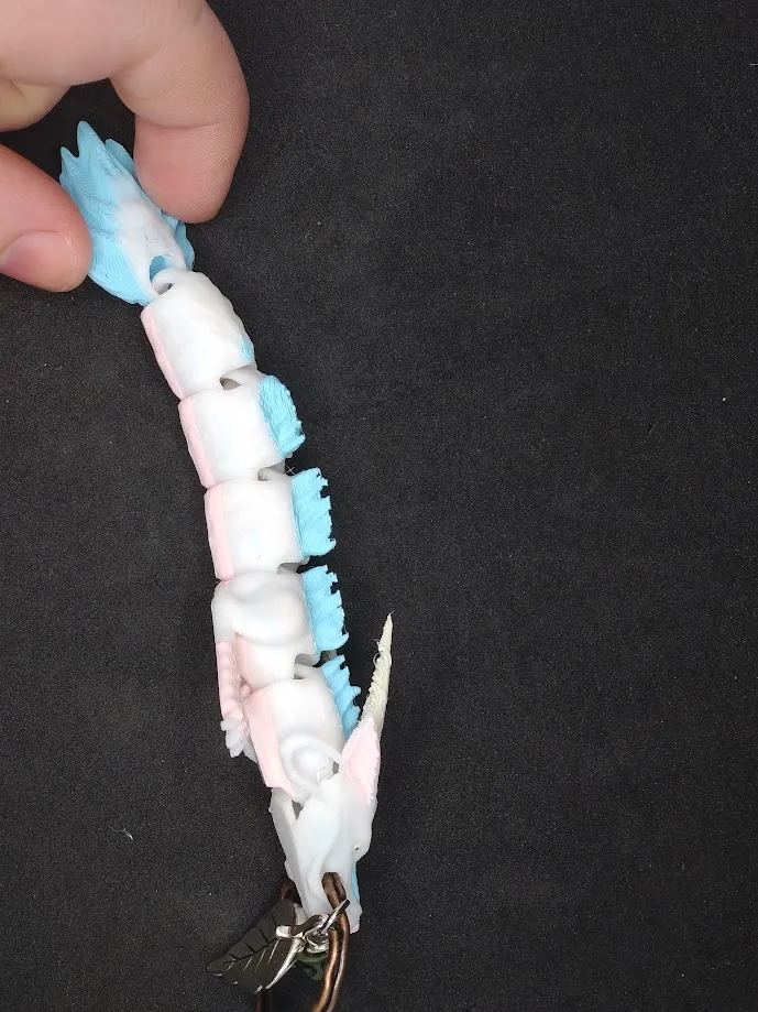 Articulated Little Kohaku Keyring