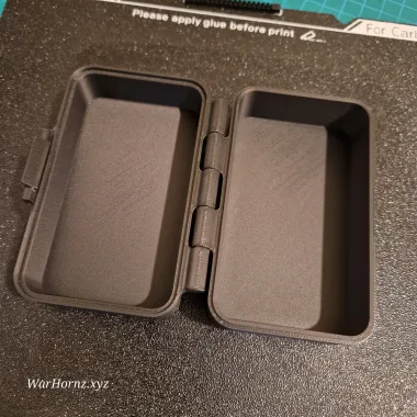 Print-In-Place Hinged Snap-Fit Box-1