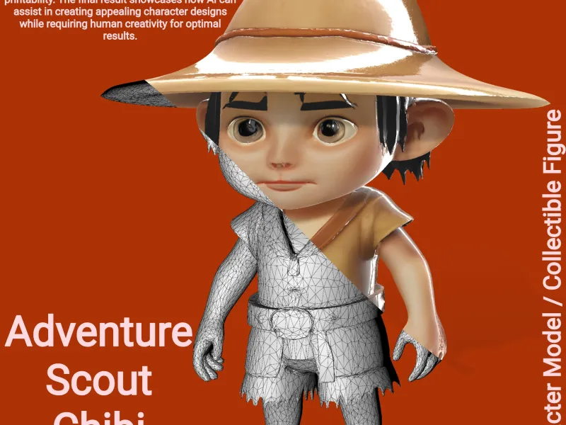 Adventure Scout Chibi Character