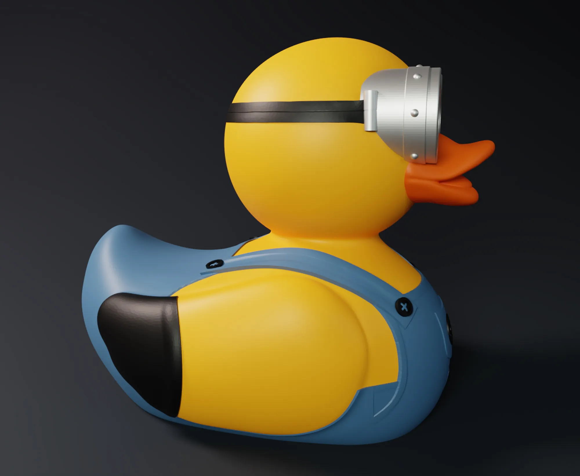 Cute Minion Rubber Duck