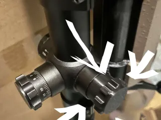 Airsoft Scope bolt cover
