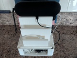 Phone charging station with storage-1