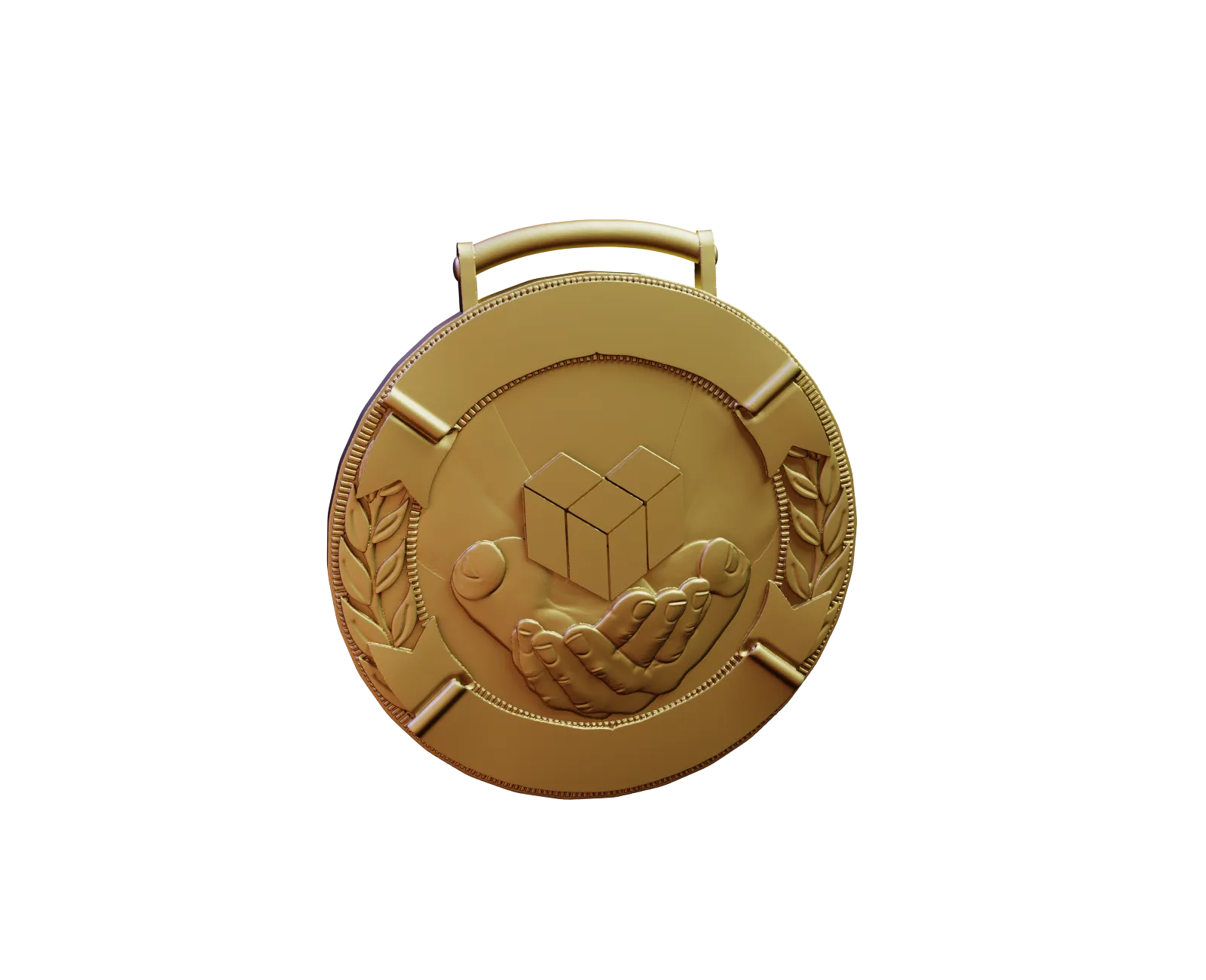 Creality Cloud Top Designers of the Year 2024 medal
