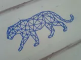Leopard LowPoly WallArt-2