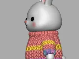 Easter Cute Bunny-2