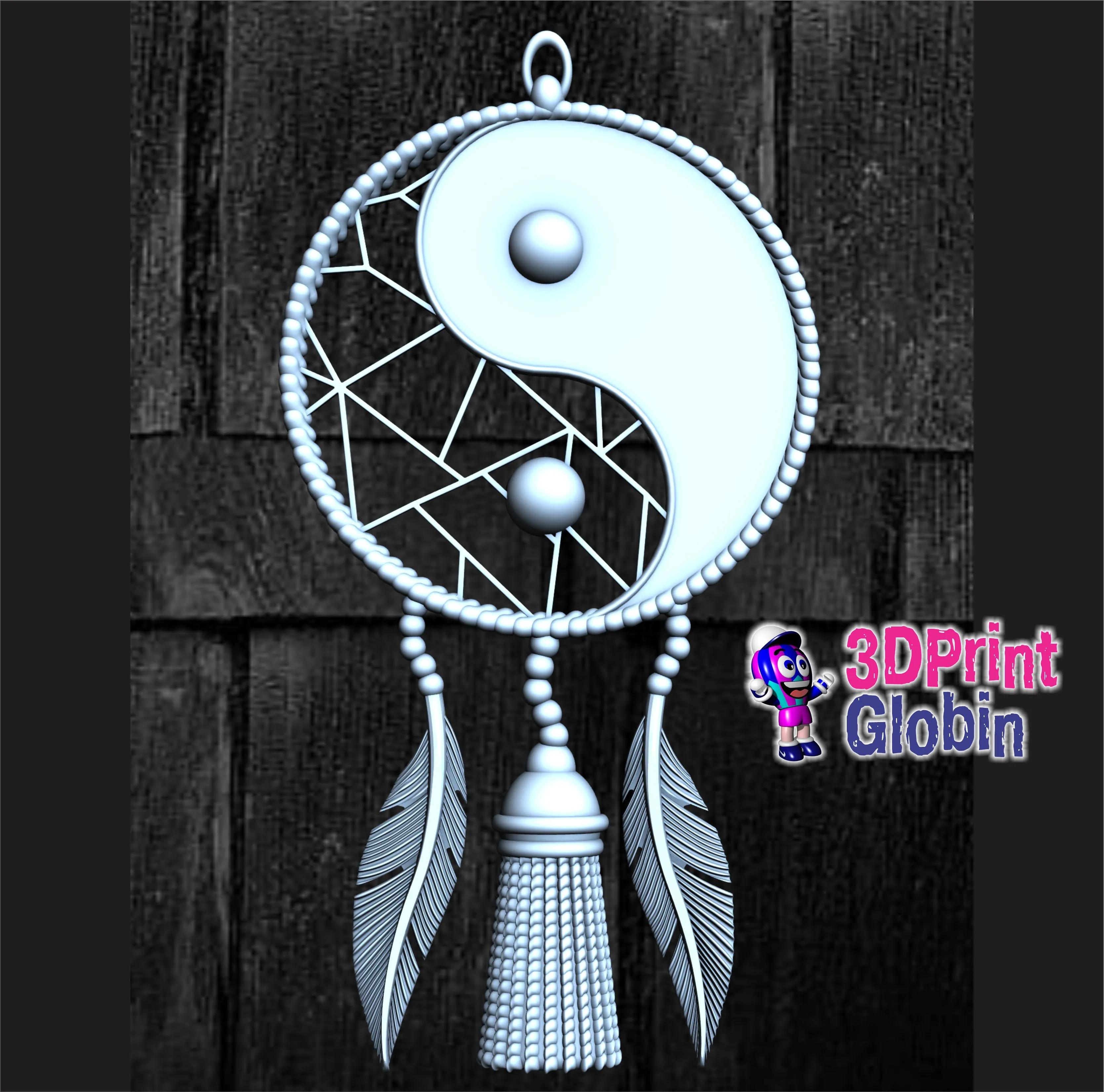 Atrapasueños YIN YANG Dream Catcher