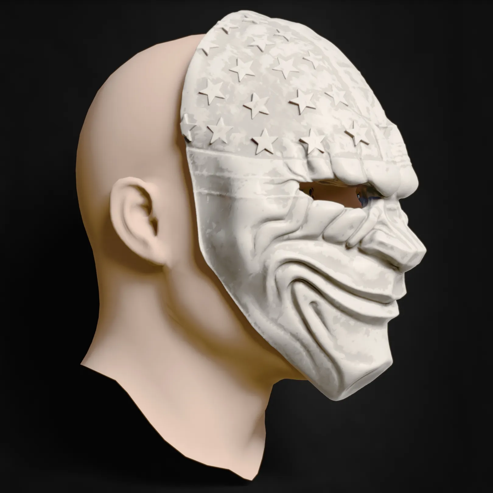 Dallas Mask Payday Cosplay STL