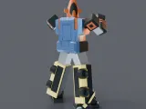 Super Sentai Goggle V Robo Statue Fan Art-7