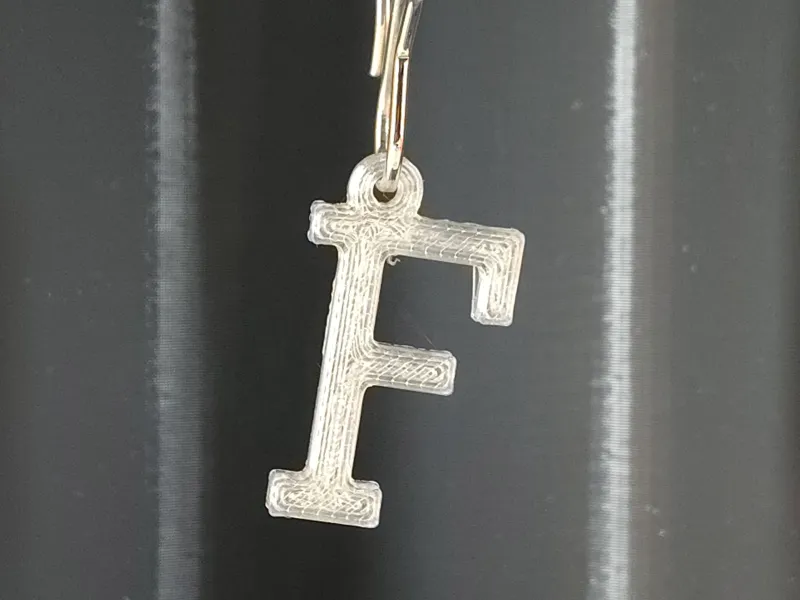 F Keychain