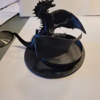 Red Dragon Pen Holder-8