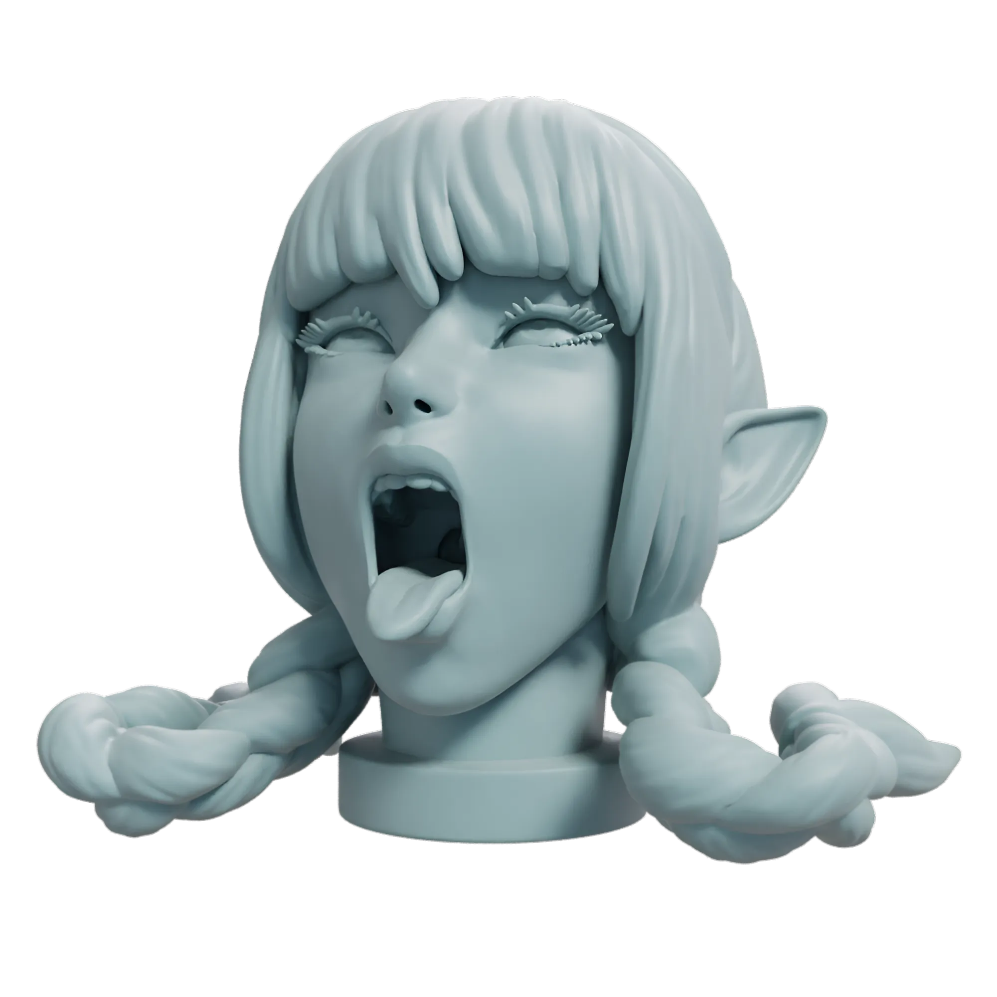 Bust Decoration Dice Tower "Ahegao"