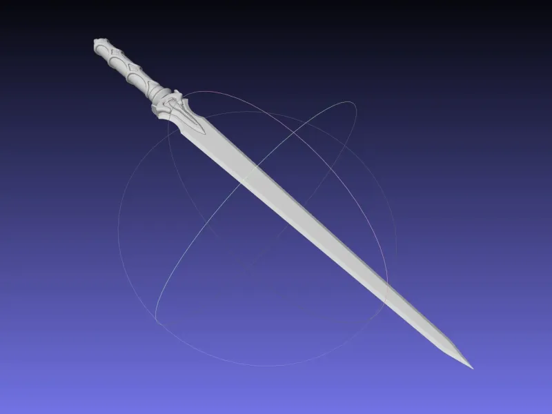 Sword Art Online Asuna ALO zwaard printbare montage