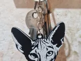 Peterbald keychain-5
