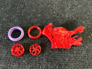 YAMAHA YZF - R1 3D MODEL CUSTOM READY PRINTING STL FILE