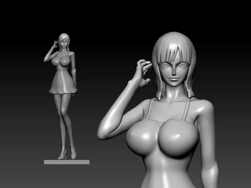 ROBIN FANART - ELBAF ARC - ONE PIECE - 3d print