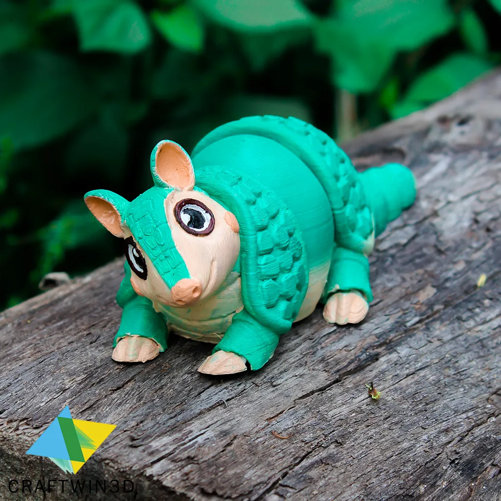 Print in place Flexy Armadillos
