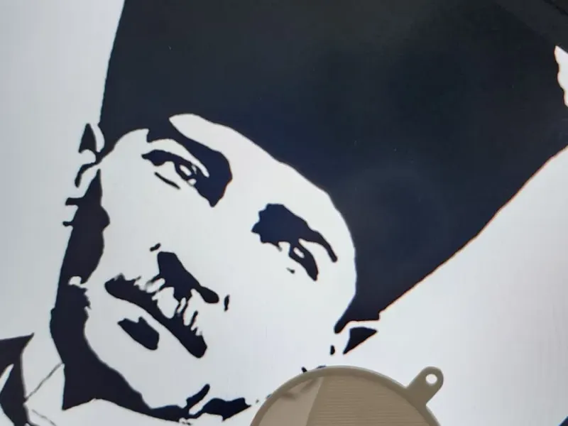 Mustafa Kemal Atatürk Lithophane