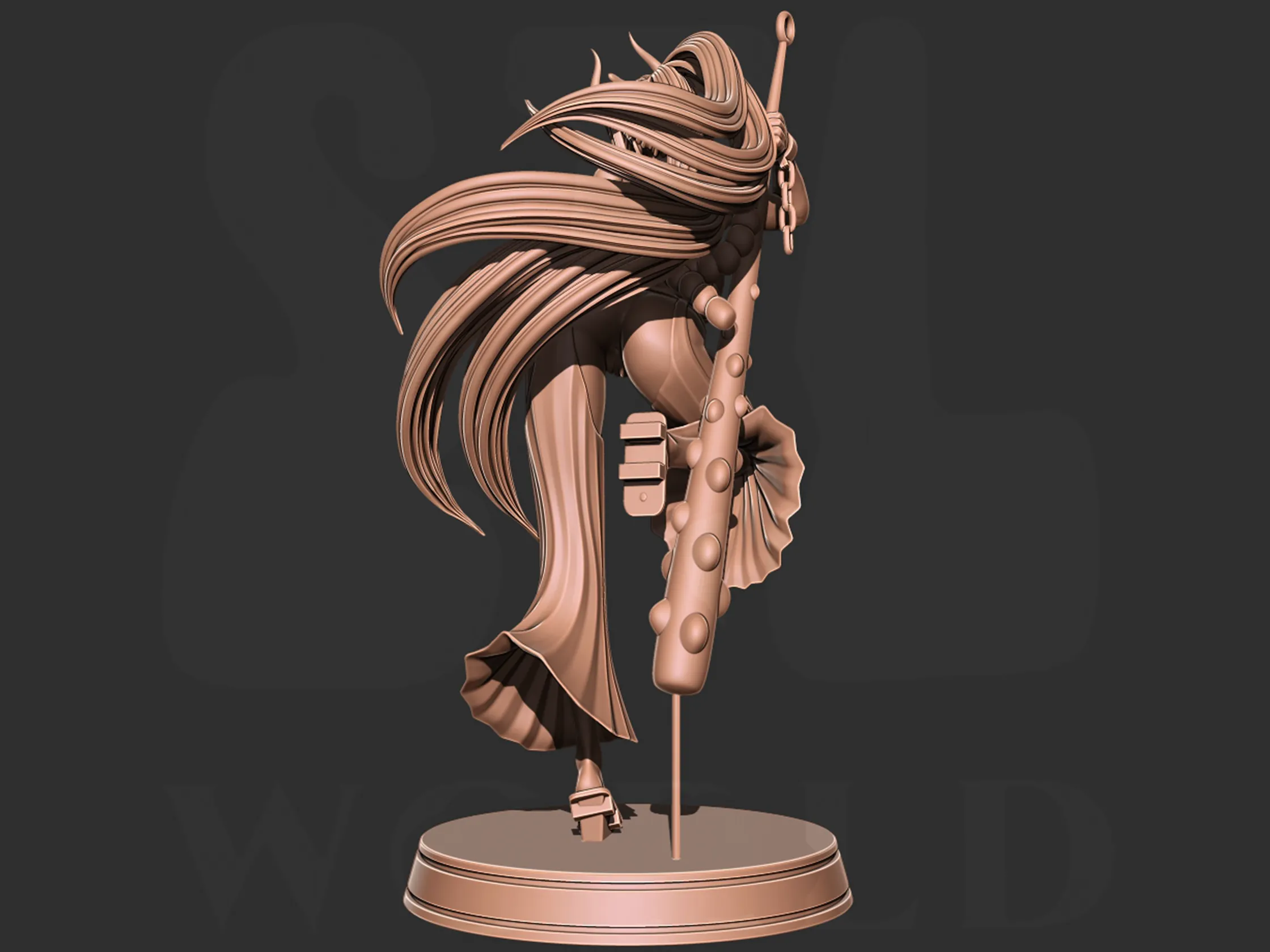 Yamato - One piece NSFW 3d print model