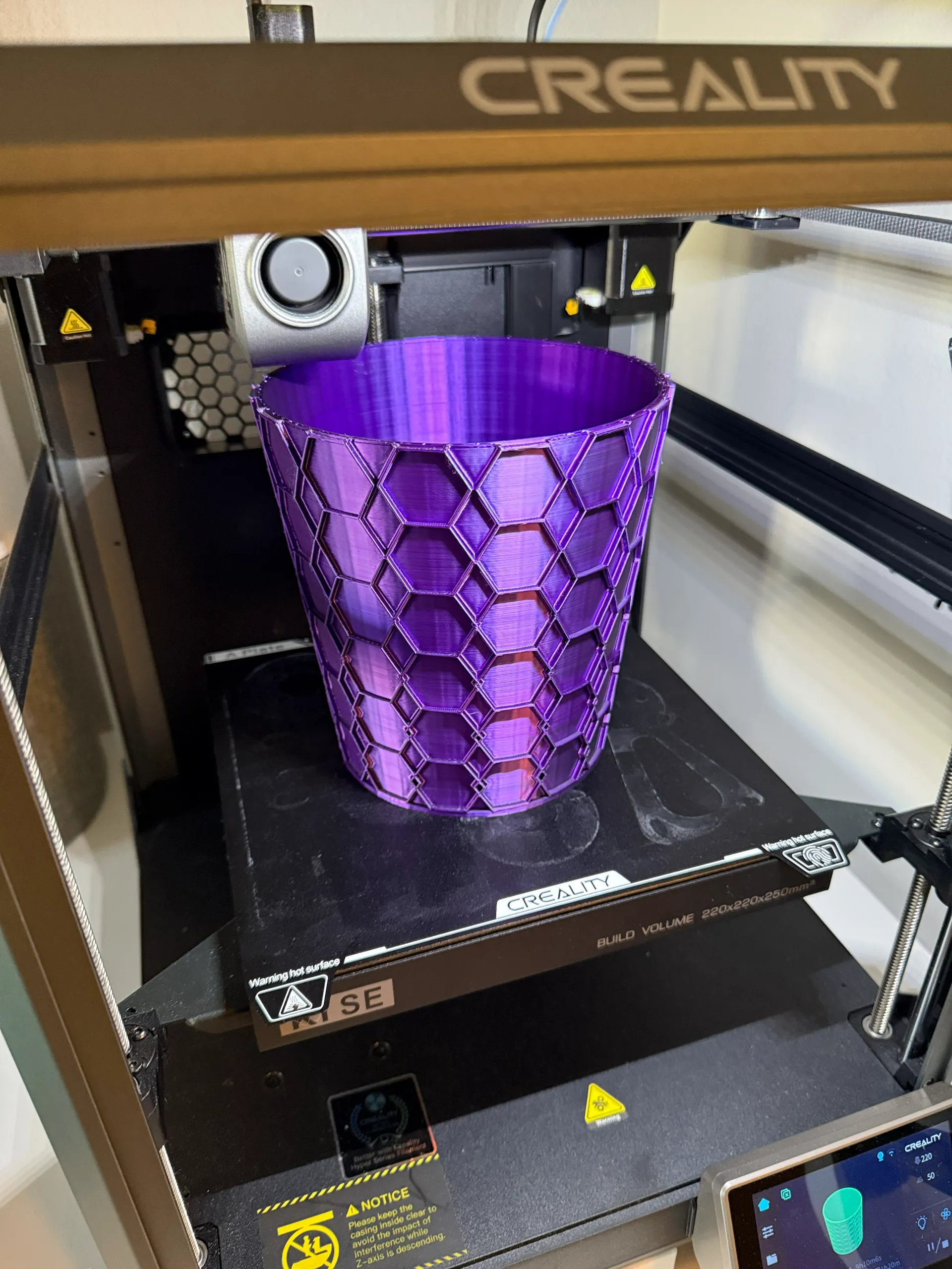 3D Printer Files | 3MF File | Hexy Trash Can | Creality Cloud