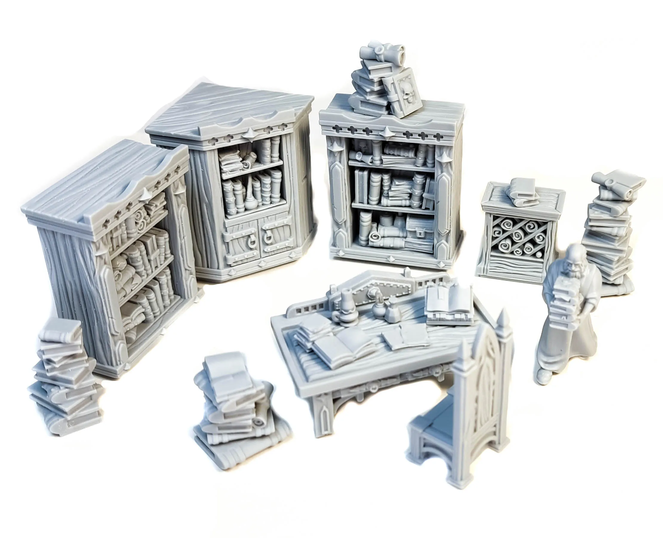 Bibliothecaris Leeshoek miniaturen