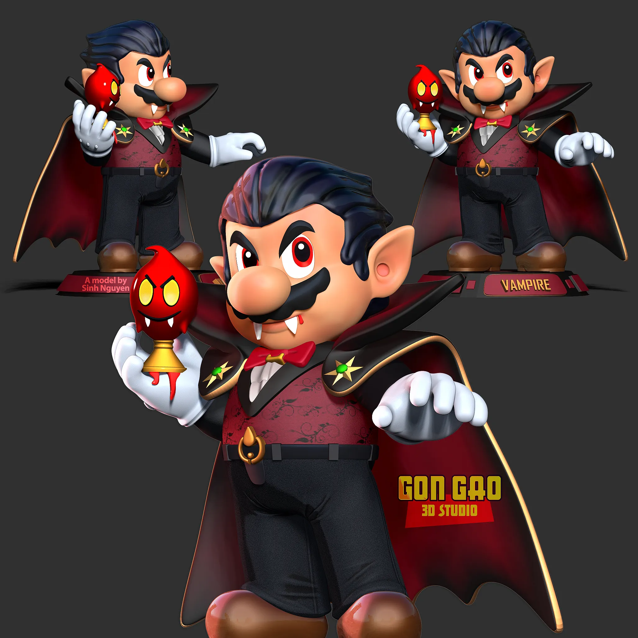 Vampire Super Mario